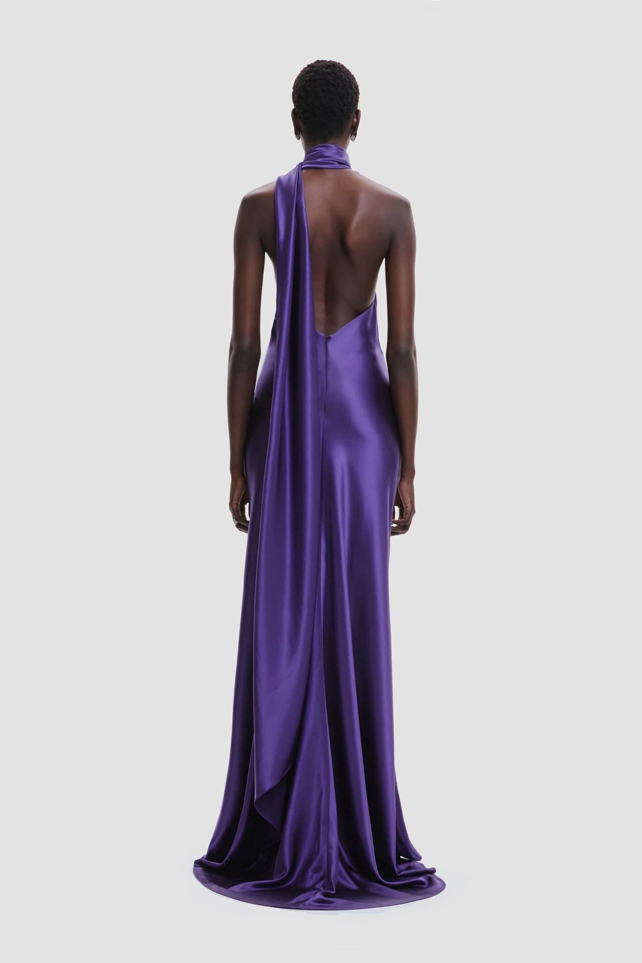 Moonlit Lilac Gown