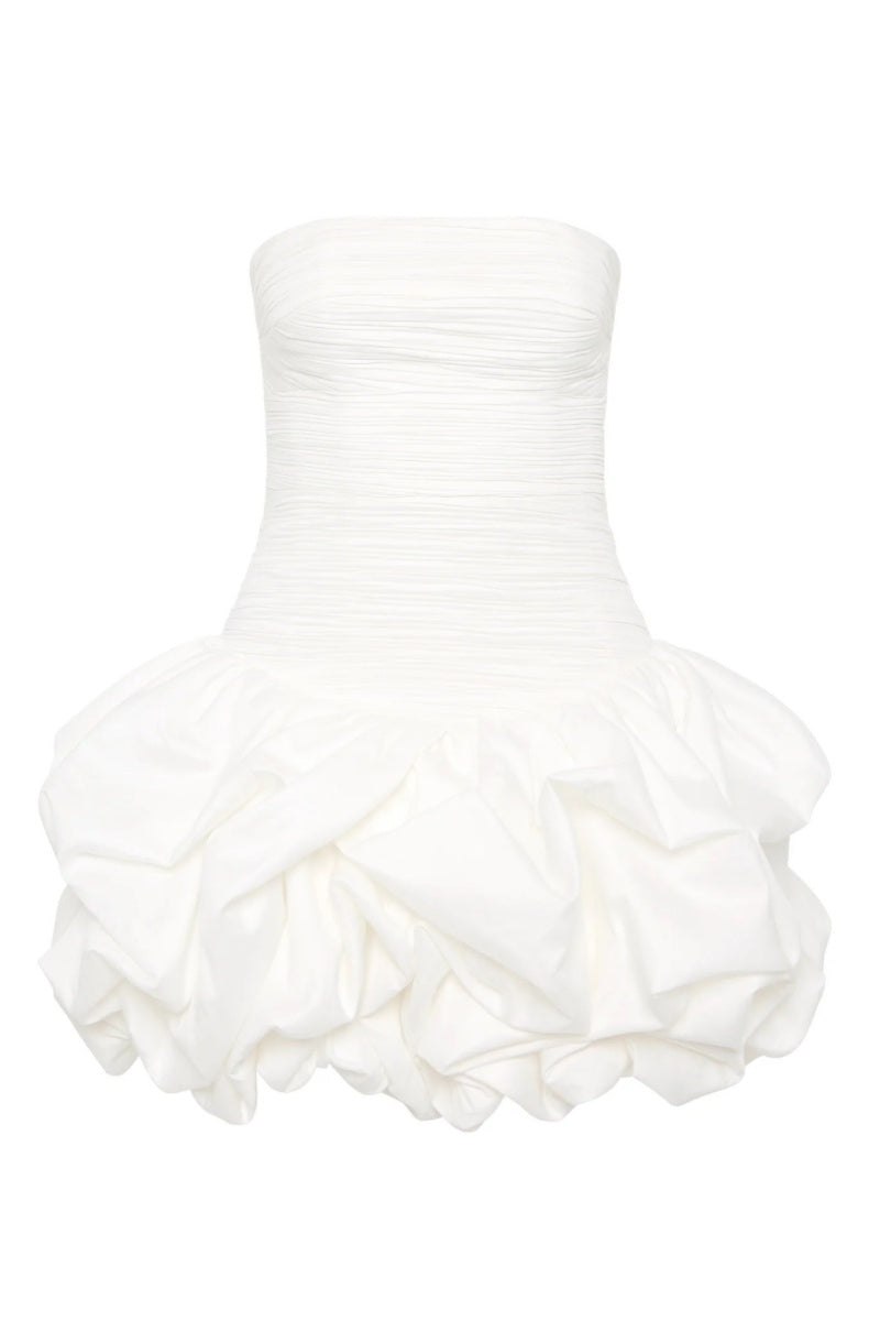 Violette Bubble Hem Mini Dress