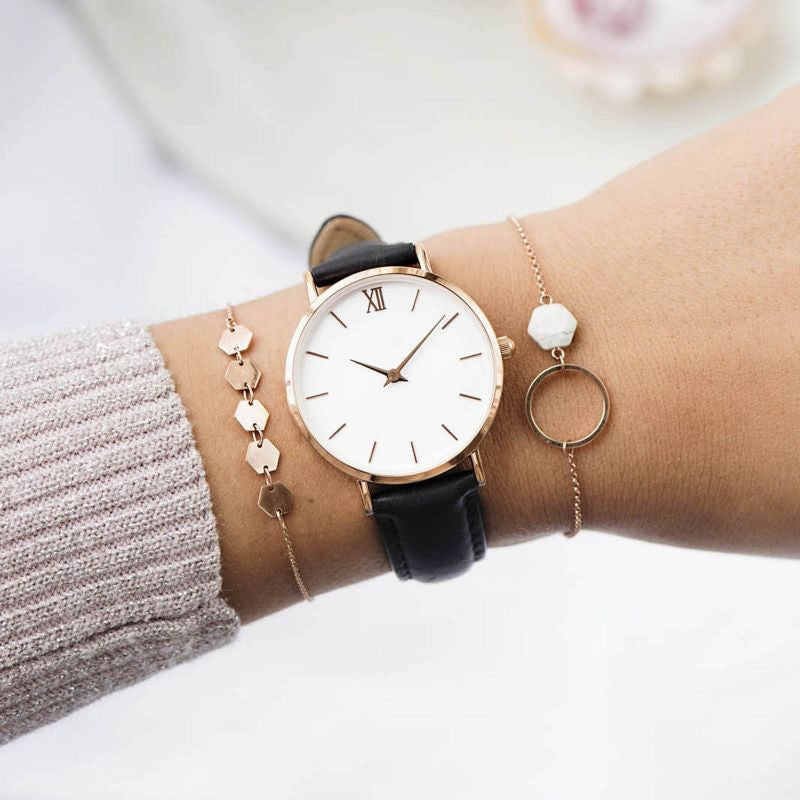 Frosty Women's Textile Strap Watch