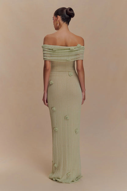 Orchid Knit Maxi Dress
