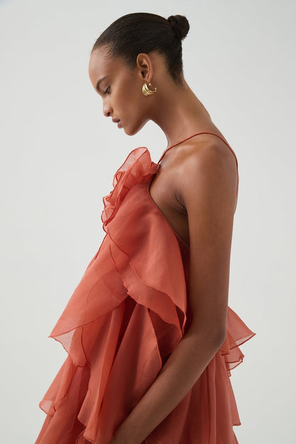 Tartar Castle Stacks Maxi Dress