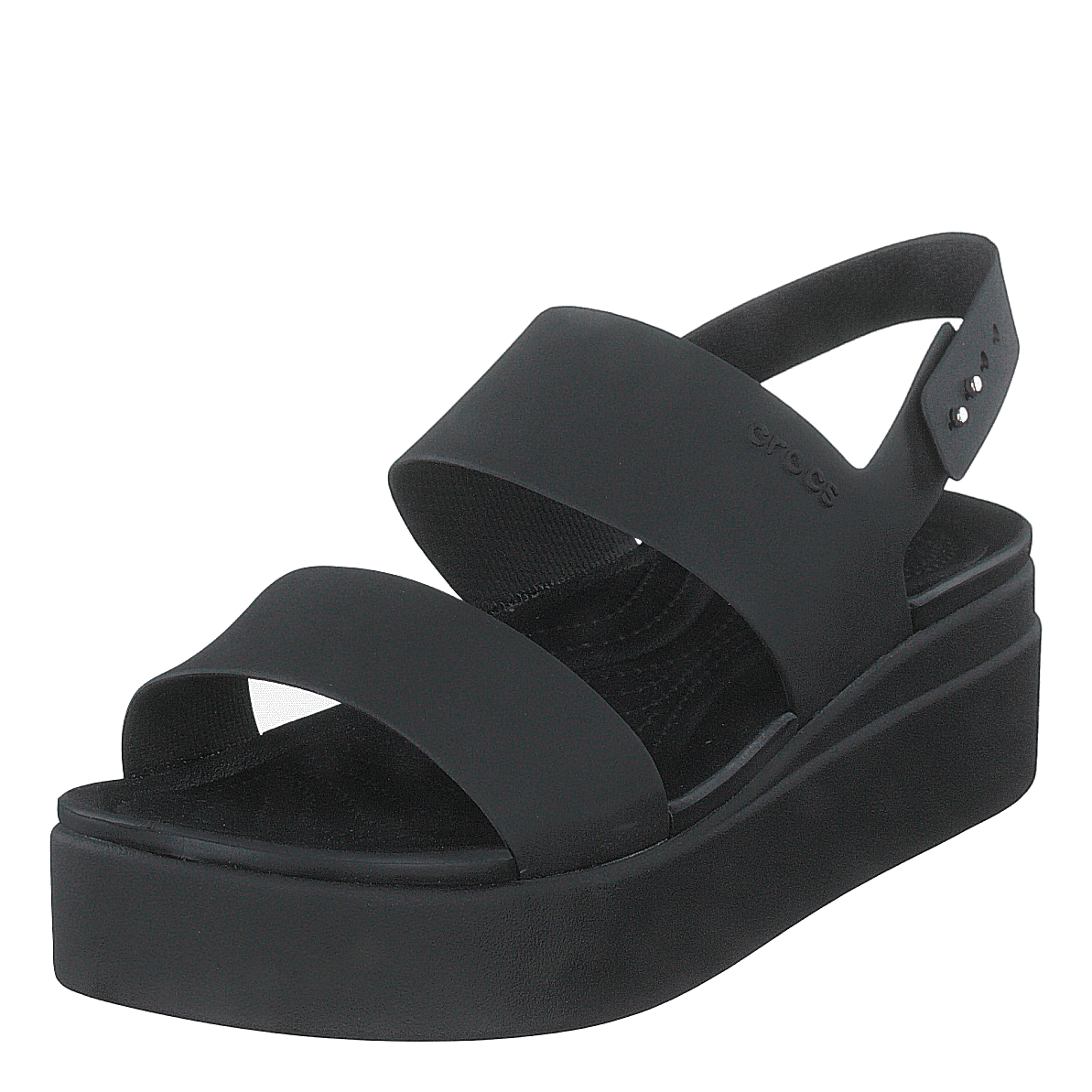 Crocs Brooklyn Low Wedge Negro/negro