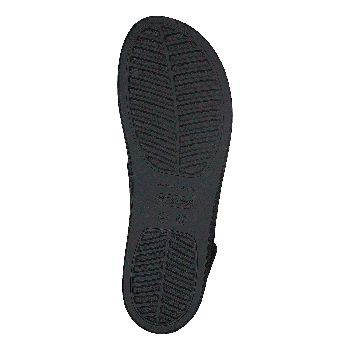 Crocs Brooklyn Low Wedge Negro/negro