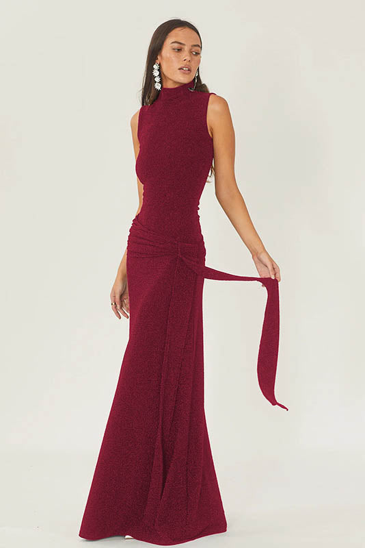 Veil of Pink – Mesh Allure Dress