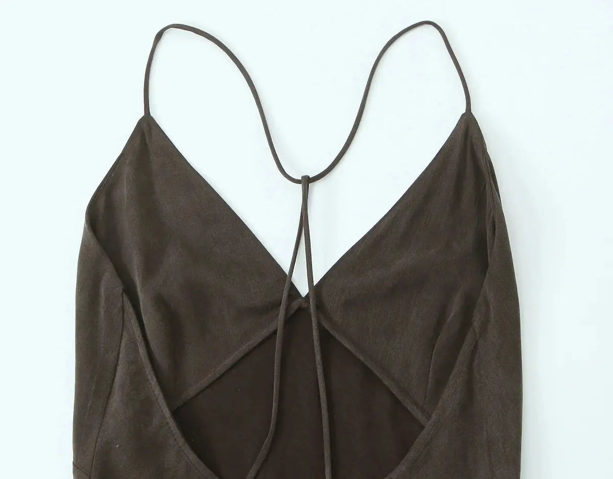 Vestido de cacao