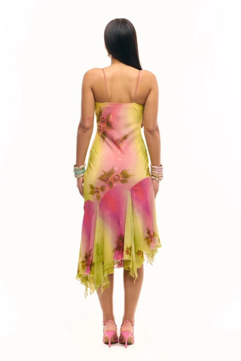 El vestido midi Coral Gown