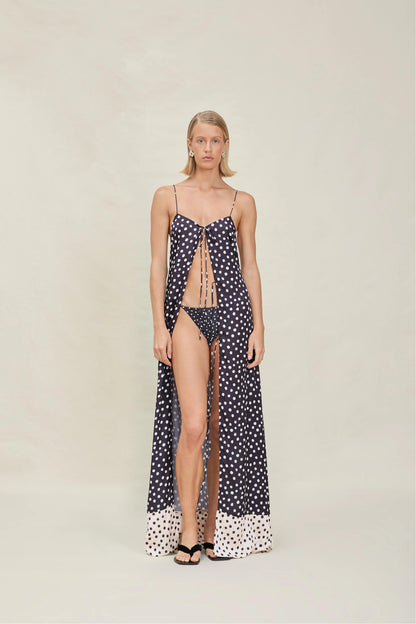 Polka Dot  Convertible Dress Set