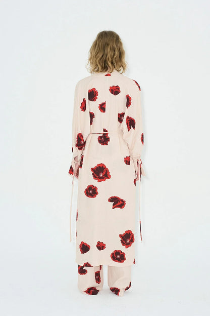Sahara Print Kimono Dress
