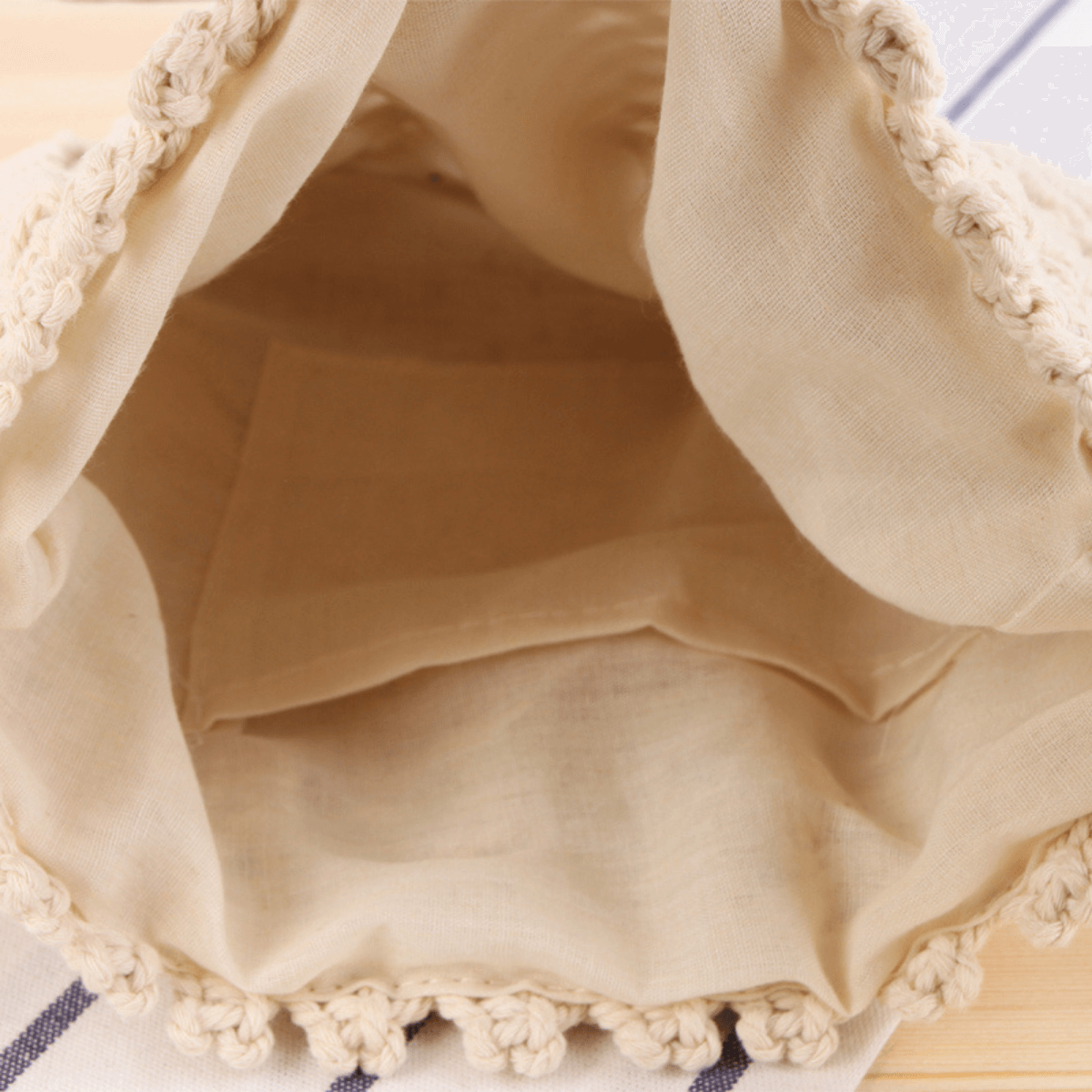 Barrel Crochet Bag