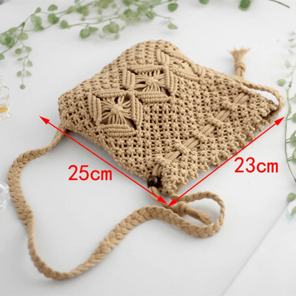 Barrel Crochet Bag