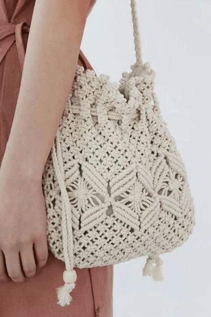 Barrel Crochet Bag